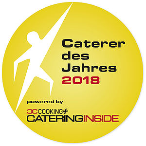 Auszeichnung Caterer des Jahres 2018. Bildquelle: EPP Professional Publishing Group GmbH