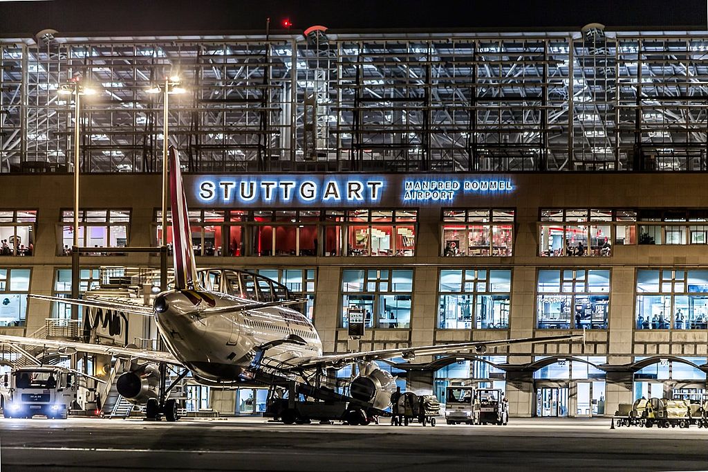 Flughafen Stuttgart, Terminal 1. Quelle: Mediathek der Flughafen Stuttgart GmbH