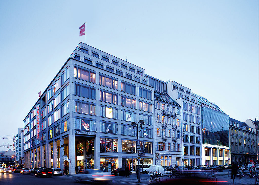 Das Dussmann-Haus im Herzen Berlins Das Dussmann-Haus im Herzen Berlins
