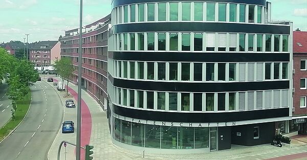 Das „Haus der Patenschaften“ steht im Hamburger Stadtteil Barmbek. (Bild: Plan International)