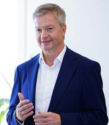 Martin Schenk, Vorsitzender der Geschäftsführung STRABAG Property and Facility Services GmbH. Bildnachweis: STRABAG PFS