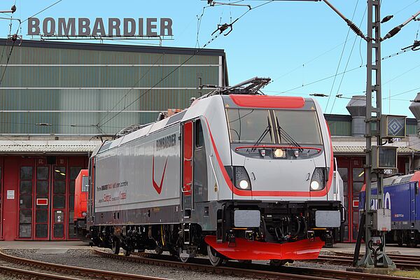 TRAXX MS3-Lokomotive in Kassel, Hessen © Bombardier Transportation
